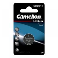 Батарейка литиевая Camelion CR2016 3V