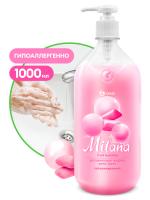 ГРАСС Крем-мыло Milana Fruit bubbles с дозатором 1л. /6  125312
