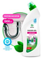 ГРАСС Ср-во для прочистки труб Digger-gel 1л. /8  125438