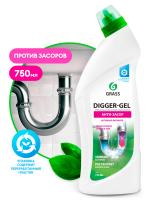 ГРАСС Ср-во для прочистки труб Digger-gel 750мл. /12  125181