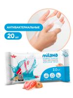 ГРАСС Салфетки влажные Milana, морской бриз 20шт/72  IT-0576