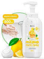 ГРАСС Мыло-пенка Milana Лимонный пирог 500мл. Дозатор /12  125332
