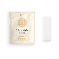 ГРАСС Губка для обуви "Sargan", флоу-пак HR-0020/ 100шт