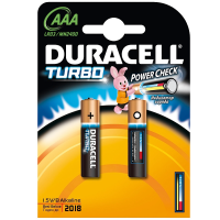 БАТАРЕЙКА LR03  "DURACELL TURBO" /40