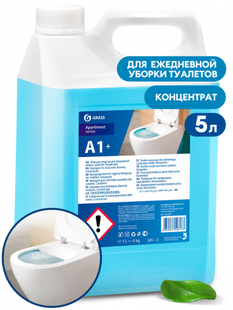 ГРАСС А1+ Моющее ср-во для ежедн. уборки туалетов 5кг/4  125257
