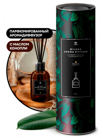 ГРАСС Аромадиффузор парфюм. " Milana deep green" 100мл/6  125557