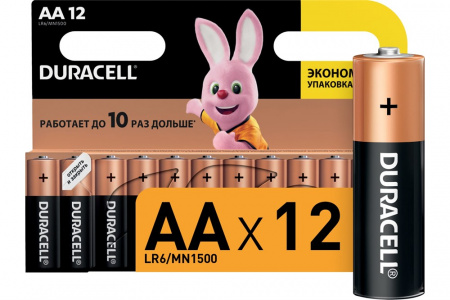 БАТАРЕЙКА LR6  "DURACELL"  /12