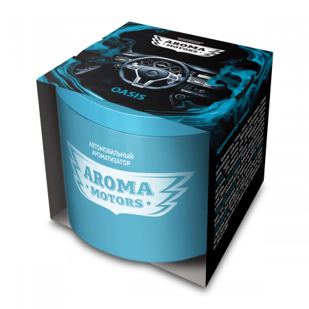 ГРАСС Ароматизатор гелевый "Aroma Motors" Oasis 100 мл /12 АС-0173