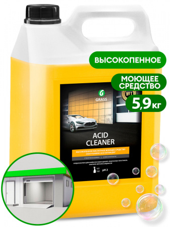 ГРАСС Моющее ср-во "Acid Cleaner" (антисоль)  5,9 кг  160101 /4