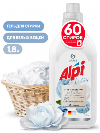 ГРАСС Гель д/стирки Alpi д/белого 1,8 л/6  125733