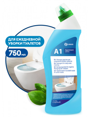ГРАСС А1 Моющее ср-во для ежедн. уборки !!! туалетов 750мл.  /12  125256