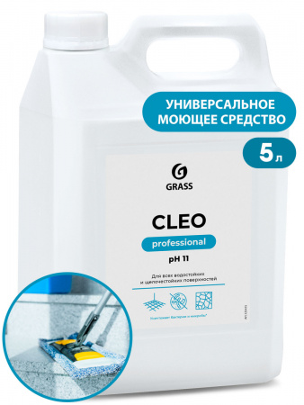 ГРАСС Ср-во щелочное моющее с дез. эффектом "Cleo" 5,2 кг 125415