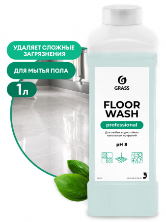 ГРАСС СР-ВО Д/МЫТЬЯ ПОЛА Floor wash нейтрал. конц. Proff 1л /12   250110