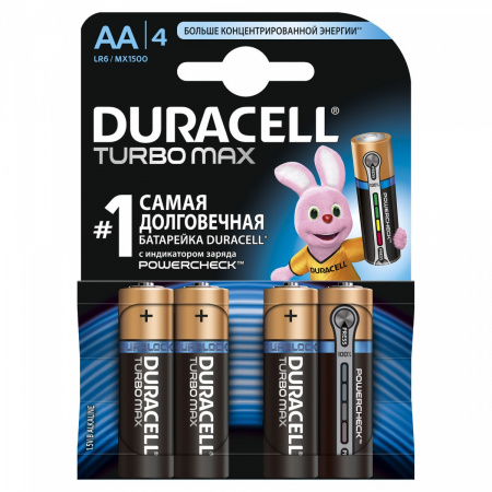 БАТАРЕЙКА LR6  "DURACELL TURBO" /80